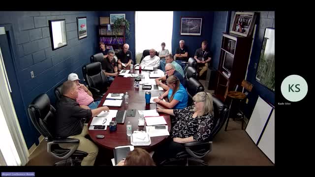 Board to review tenant Gary Boyse's hangar use after member reports aircraft sales activity