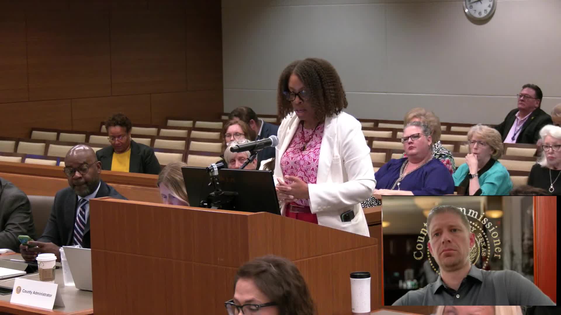 Public speakers and commissioners fault Tarrant County for limited access to draft budget materials