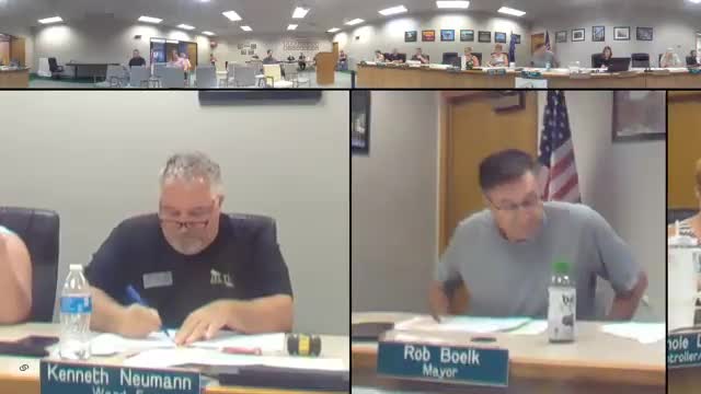 Finance committee approves $620,452.28 pay request for Northeast Asphalt; retainage to follow