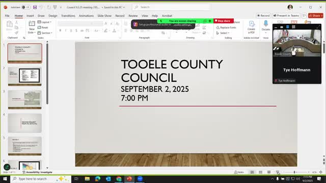 County staff previews energy development overlay zone; state audit will guide site choices