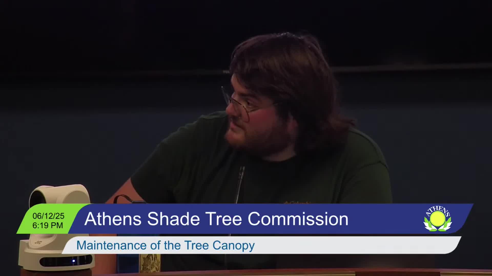 Commission discusses drought stress on street trees, watering options and use of tree bank stock