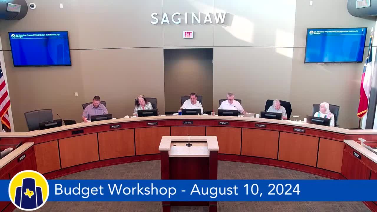 City Council Reviews Budget Allocations for Recreation Programs and Administrative Expenses