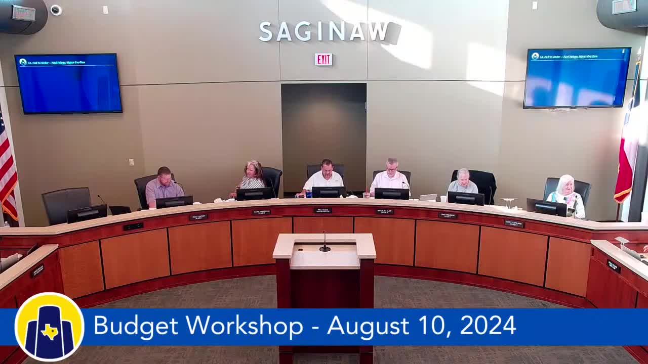 City Council Workshop Discusses Budget Management and Employee Maintenance Issues