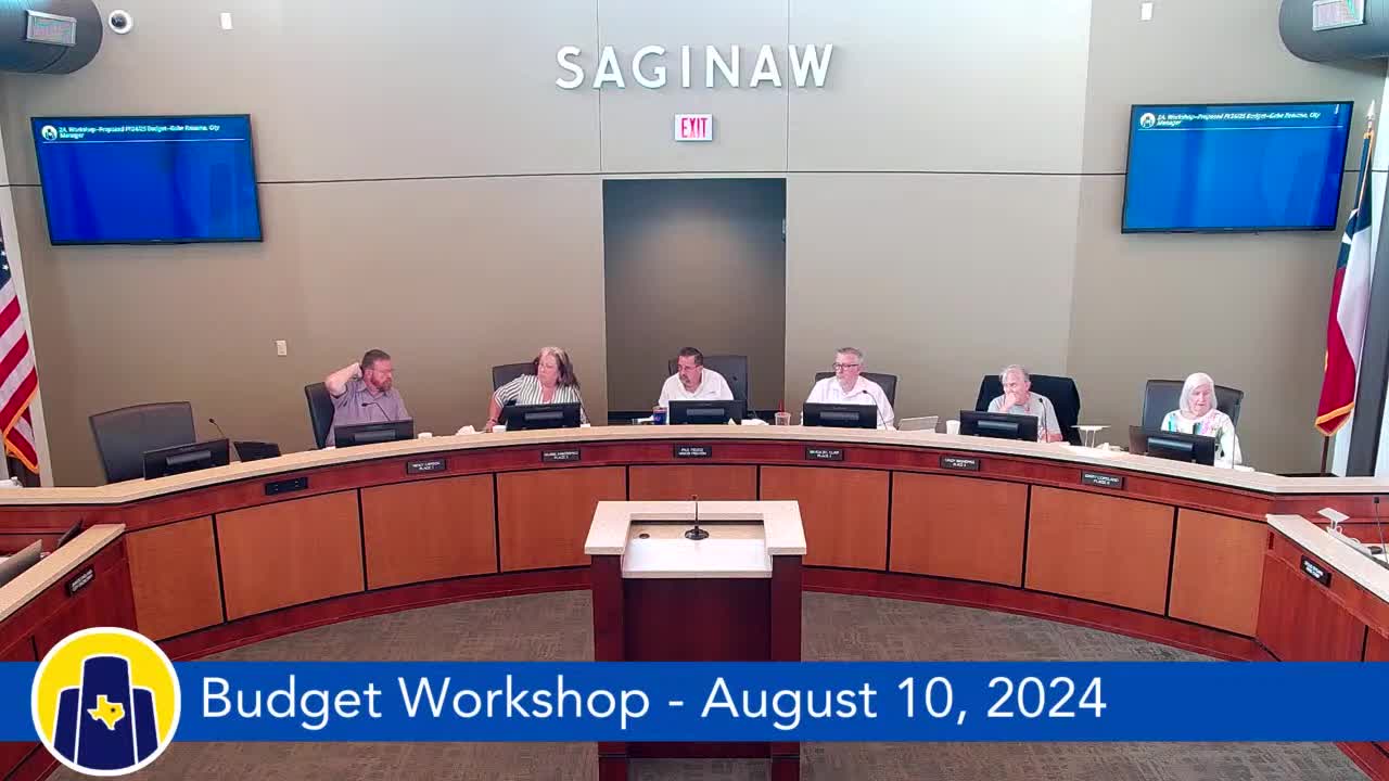 City Officials Discuss Left Turn Lane Expansion on Saginaw Boulevard