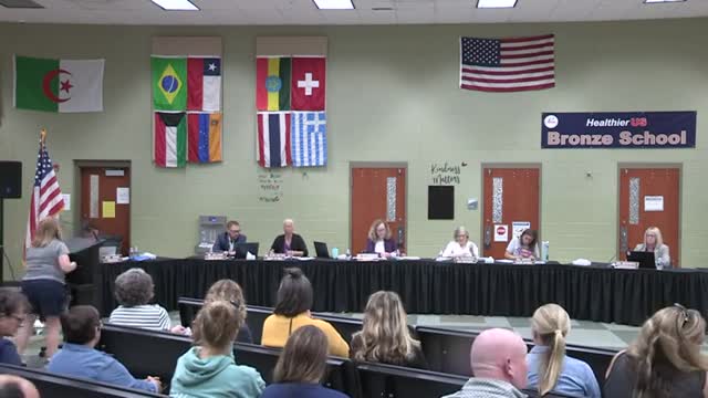 Board approves classified personnel actions on first reading