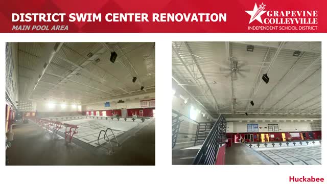 GCISD project update: swim center, CHHS piping, elementary upgrades and transportation fuel tanks