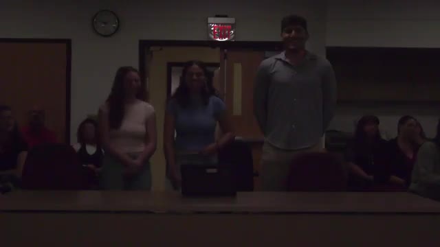 Class officers seek approval for 2026 senior trip to Hershey; board asks about cost and equity