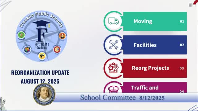 Franklin completes bulk of summer school moves; bus routes to be posted next week