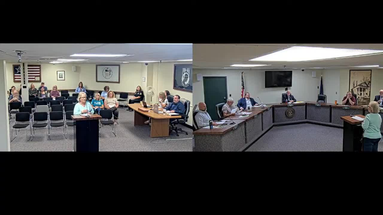 Citizens and commissioners clash over library governance and police presence at recent meetings