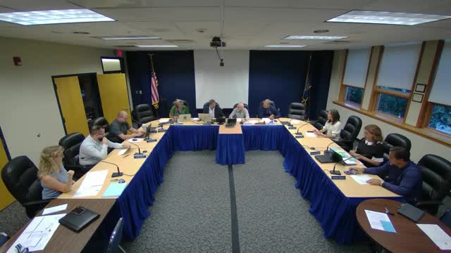 Board meeting notes treasurer absence and state budget uncertainty