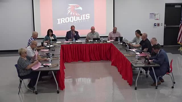 Iroquois board sets staggered schedule for school report-card presentations, requests primer on state measures