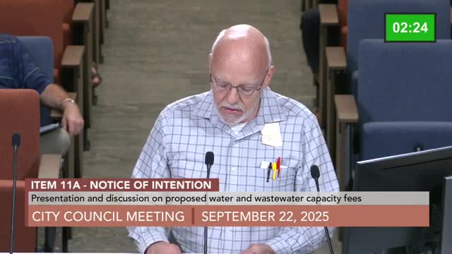 Mesa City Council considers new capacity fee for water and wastewater services