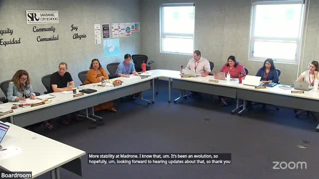 San Rafael board waives second reading to update uniform complaint procedures for annual parent notice