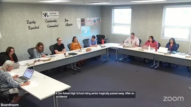 San Rafael trustees observe moment of silence for two community members who died this summer