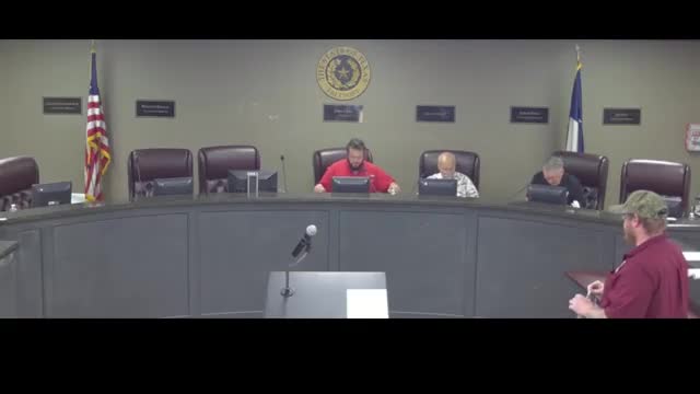 Commission approves replat of two 25‑foot Velasco town site lots