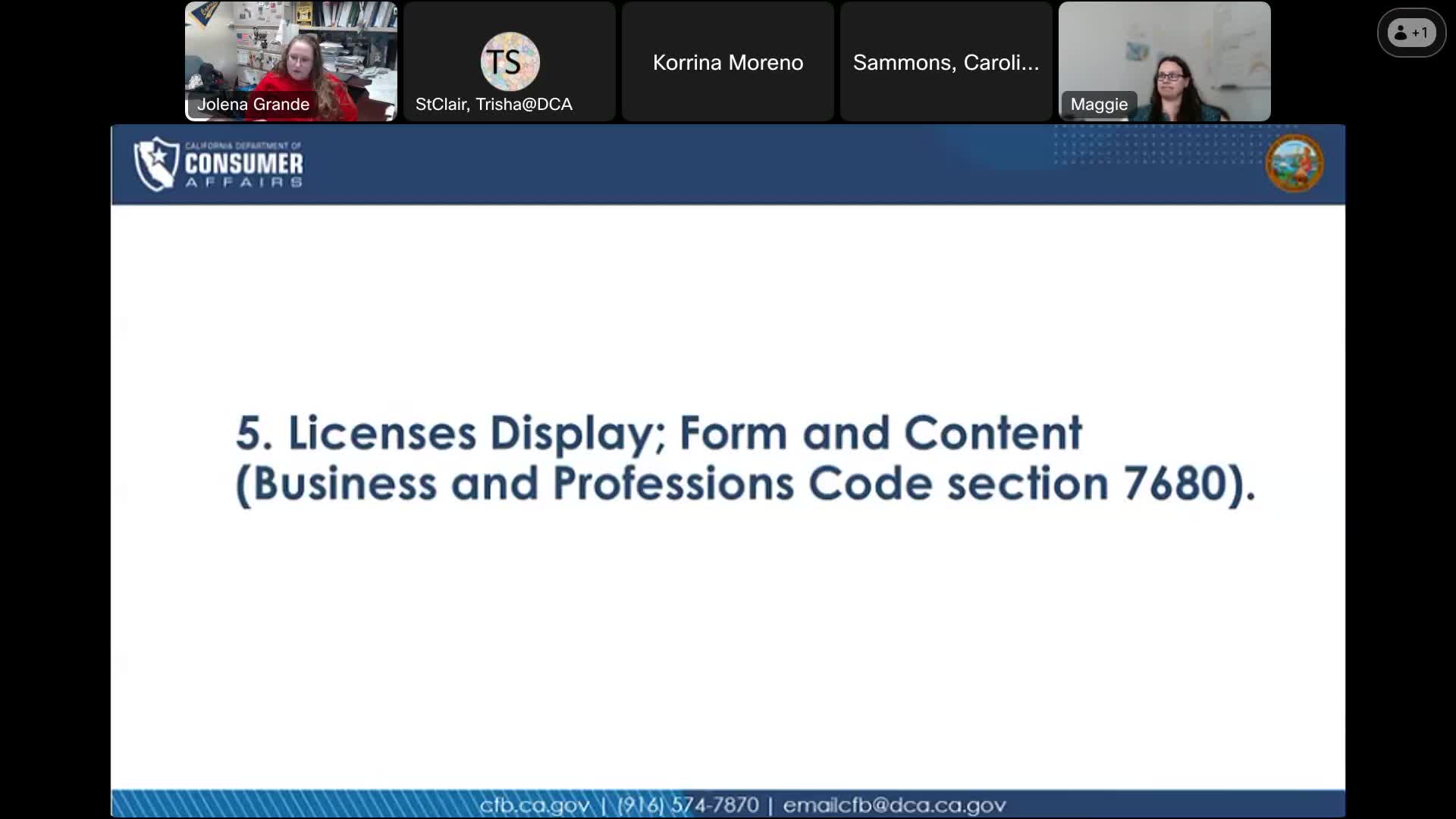 Bureau Discusses Technology Integration and Strategic Planning for Future Licensing Goals