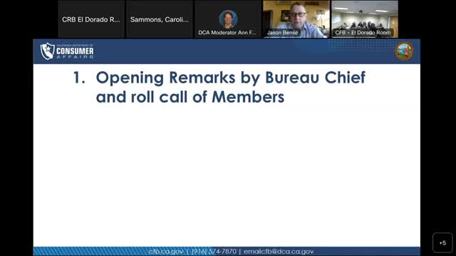 California Bureau's Advisory Committee Welcomes New Members for 2023-2025 Term