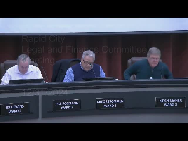 Legal And Finance Committee Debates Resolution On Mayor's Salary Increase