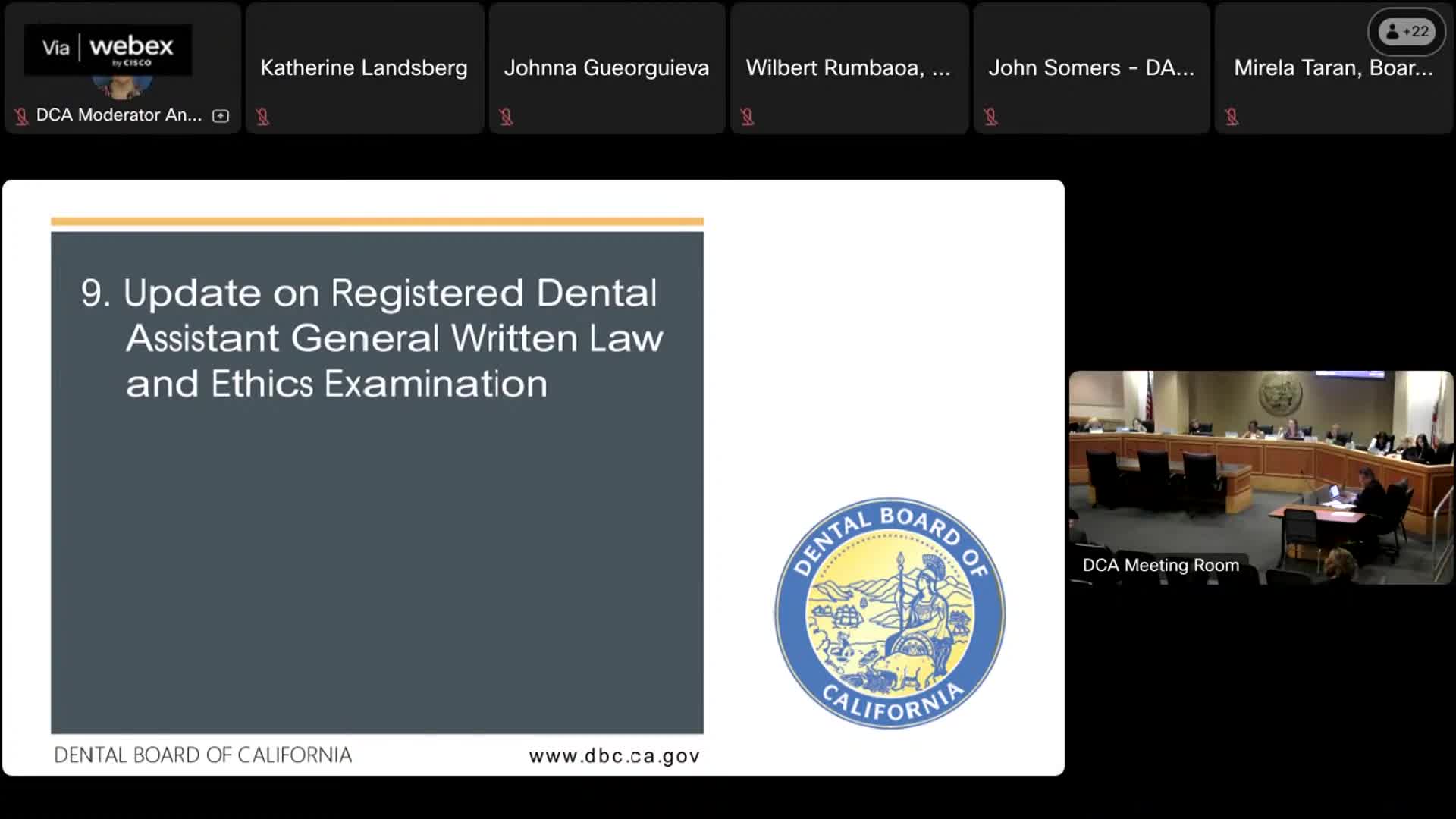 Dental Board to shrink RDA written exam to 100 scorable items; candidates will still face 25 pretest items
