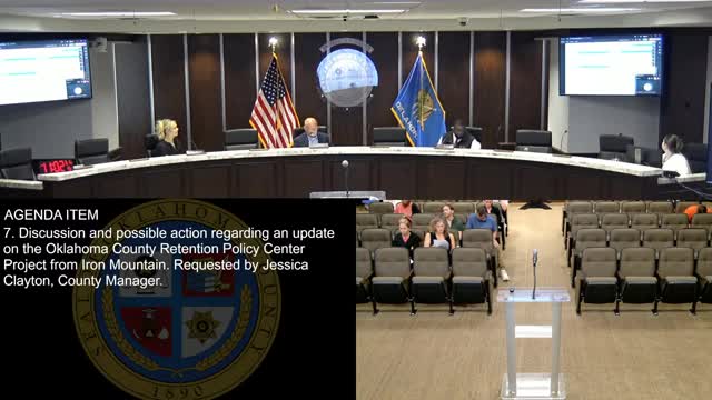 Committee authorizes staff to negotiate juvenile detention rate with MGT