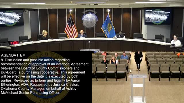 Committee approves cooperative purchasing agreement with BY Board as optional procurement avenue