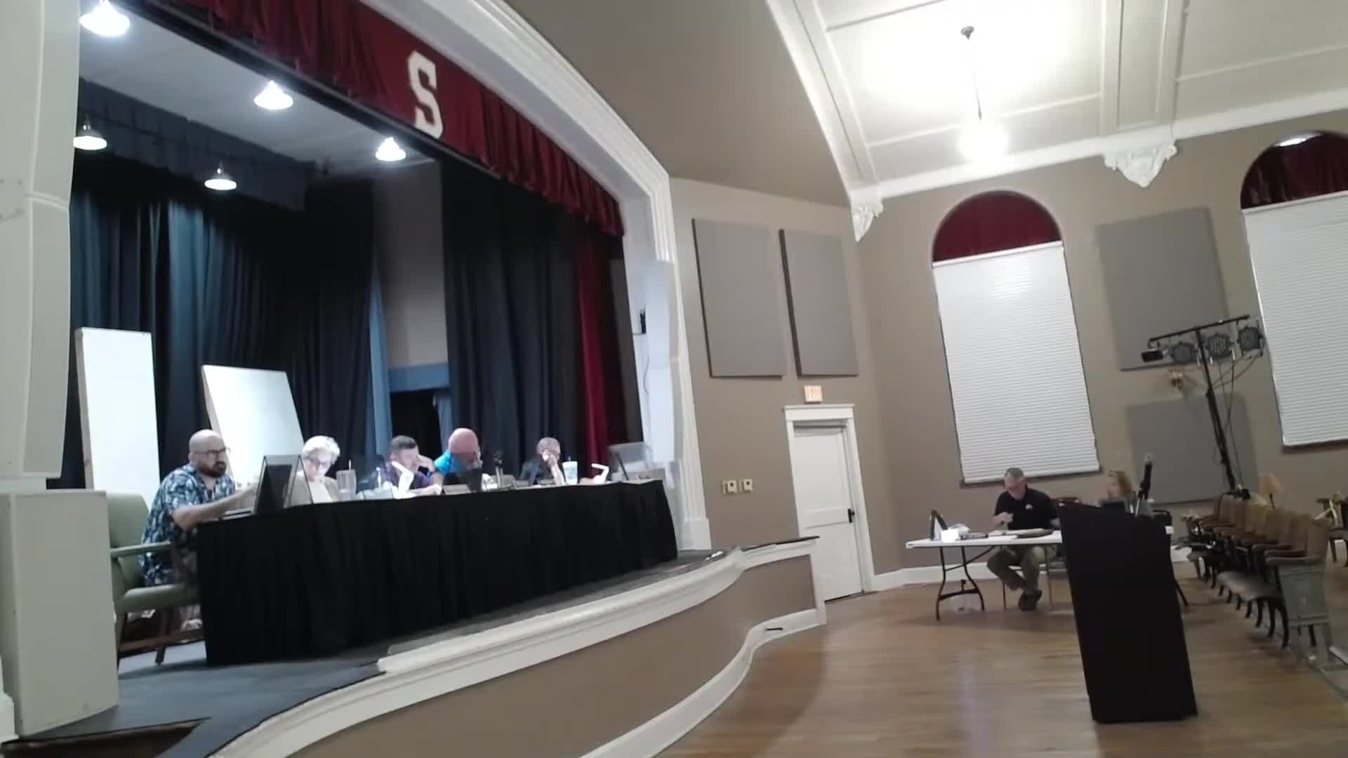 Council reviews dilapidated‑property actions; demolition planned for conveyed property