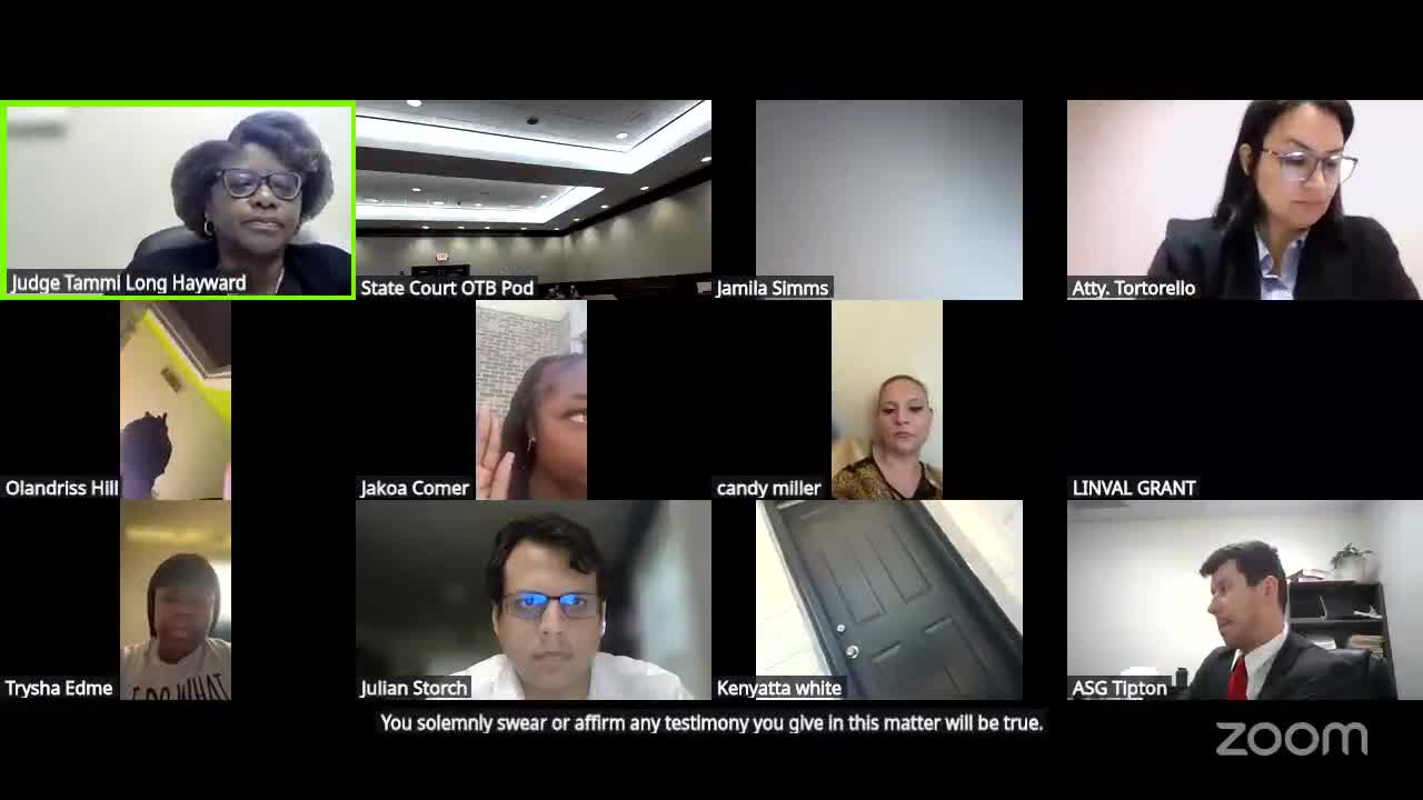 Clayton State Court accepts multiple guilty pleas, imposes probation and program conditions