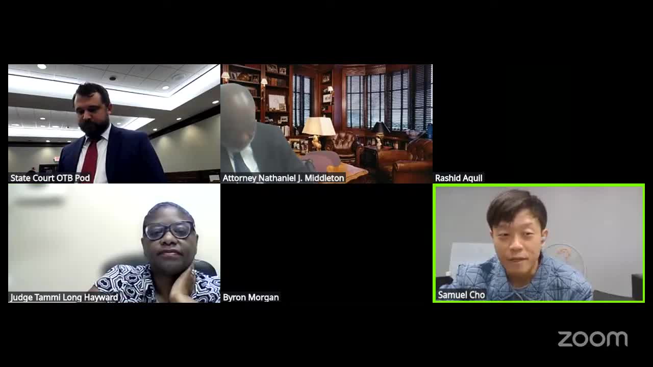 Clayton County court processes arraignments: appointed counsel, fines and nolo pleas recorded