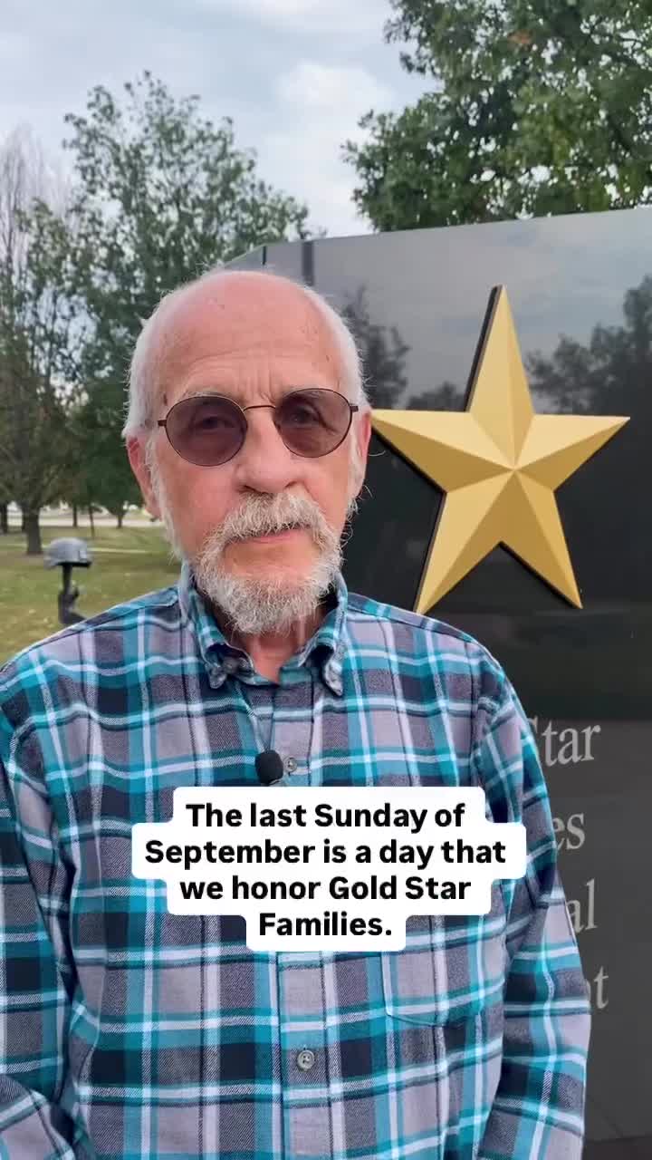 Gold Star Family Memorial in Olathe honors military families, features donated battlefield cross