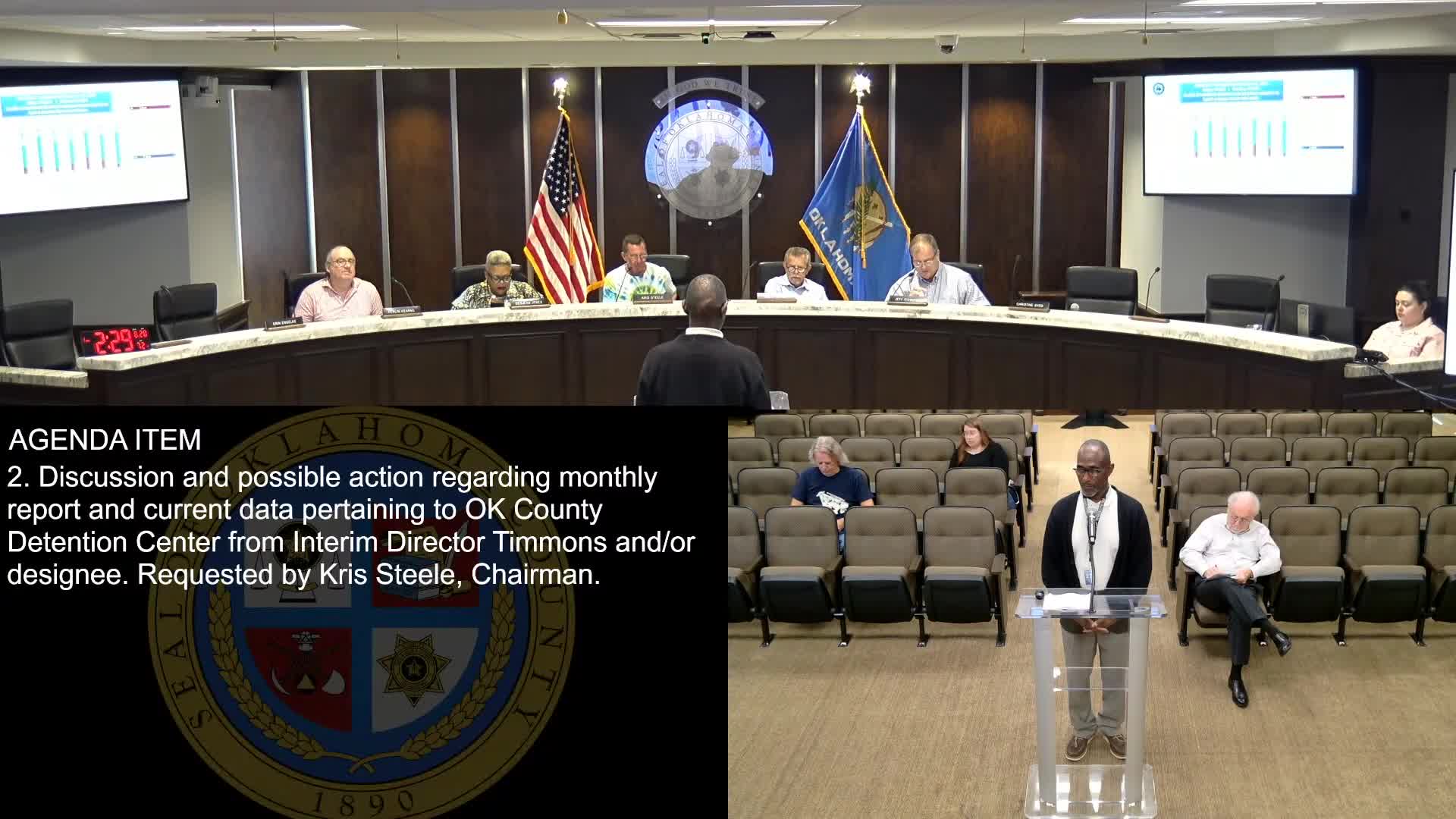 Board debates in‑house medical services, community partnerships and reentry options for detained people