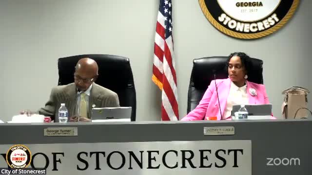 Stonecrest leaders clarify monthly operational reports, set finance cadence for work sessions