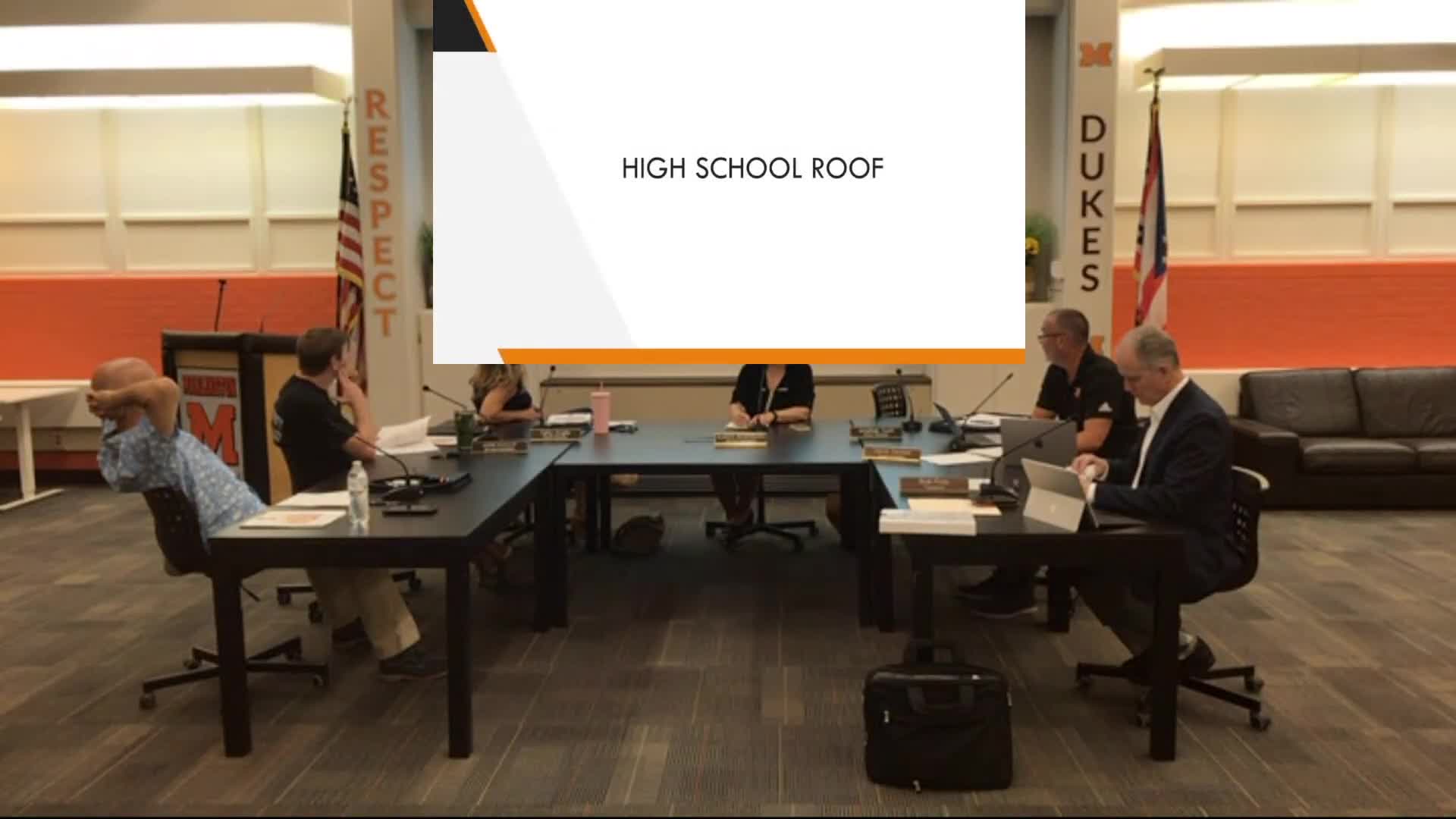 School Board Completes $2.2M High School Roof and Parking Lot Renovations