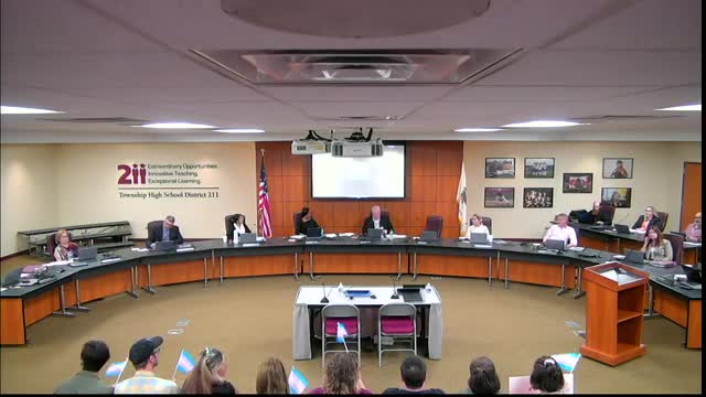 District 211 Public Hearing Reviews Budget and Transgender Policy Concerns