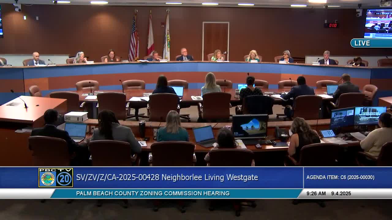 Commission approves Westgate rezoning and conditional use but denies parking variance for 38‑unit micro‑housing project
