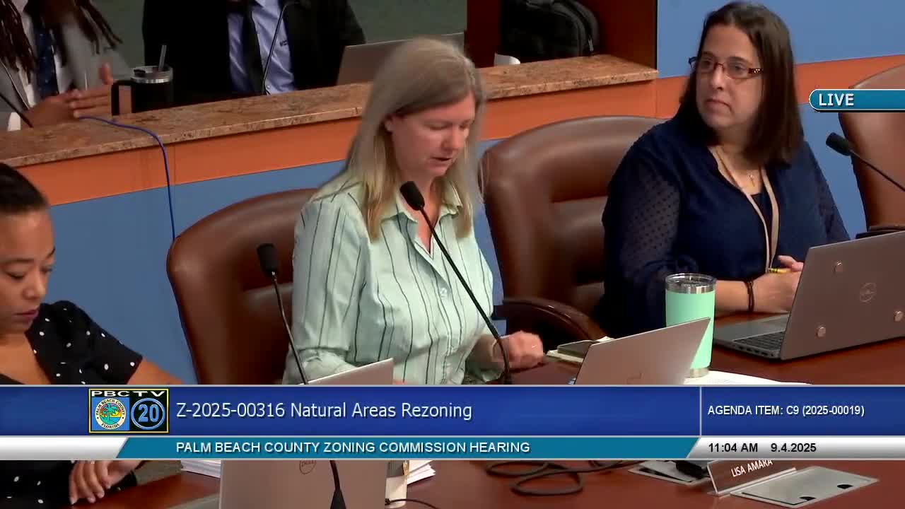 County rezones 1,576 parcels—13,264 acres—to preservation conservation zoning for long‑term environmentally sensitive lands