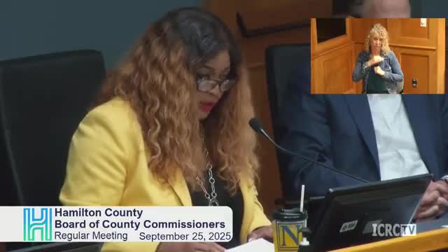 Commissioner Urges Timely Budget Information for Hamilton County Homeowners Amid Economic Crisis