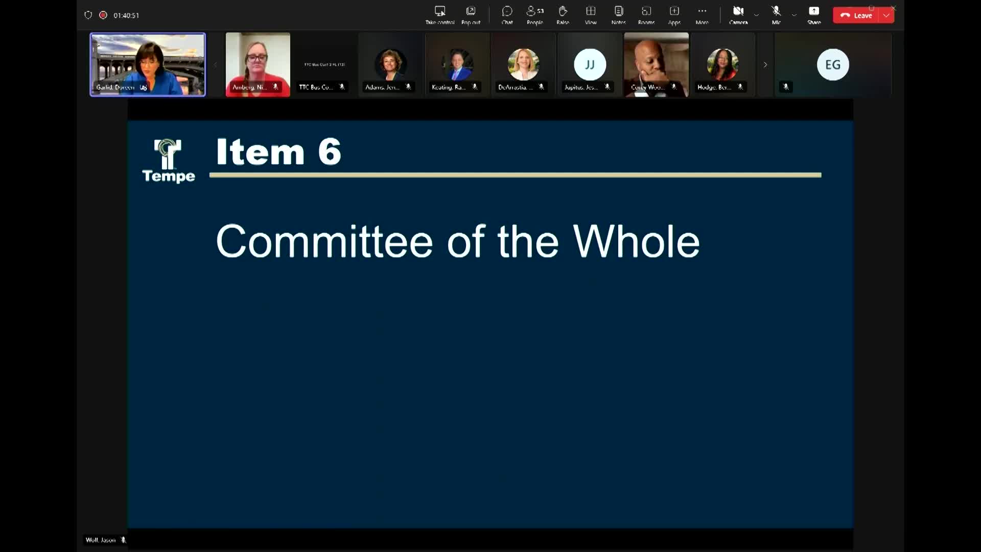 Tempe council creates community engagement and mobility-safety subcommittees; multiple other subcommittee updates scheduled