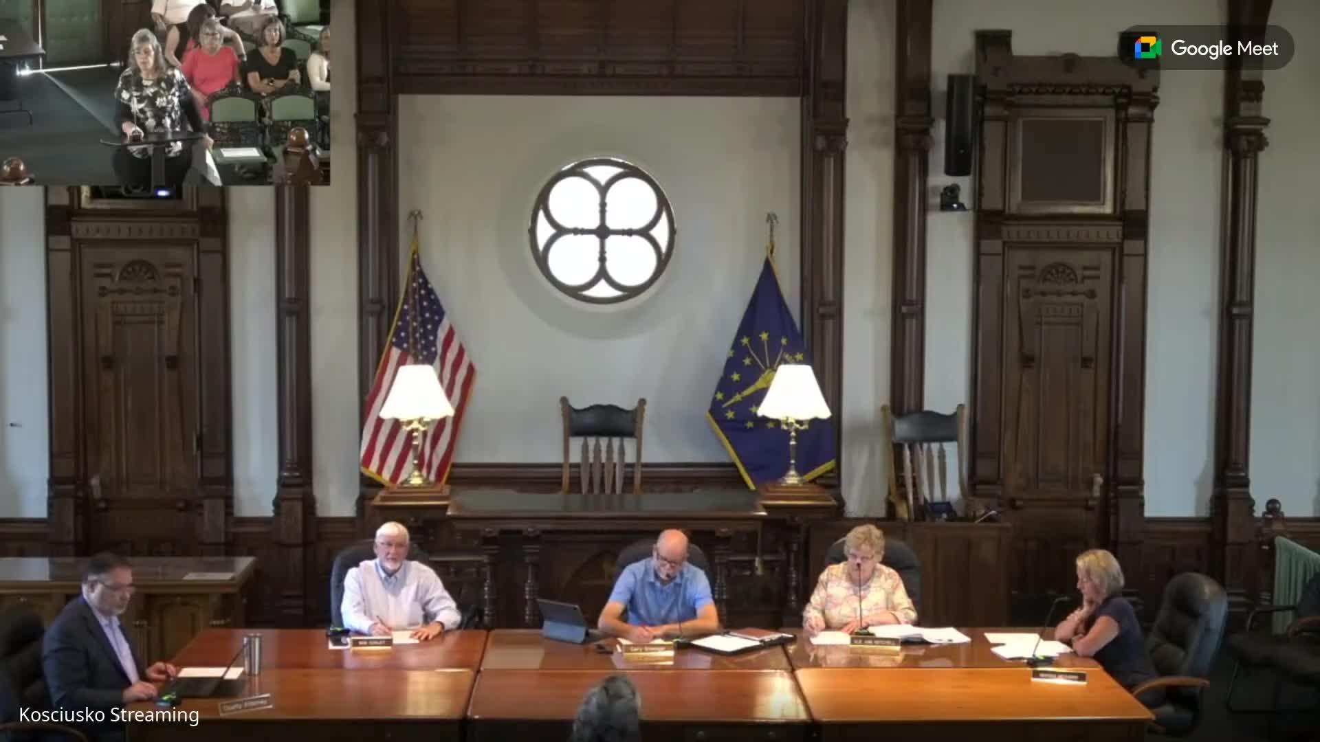 Commissioners approve $30,000 seed grant acceptance and adjust 2026 meeting schedule