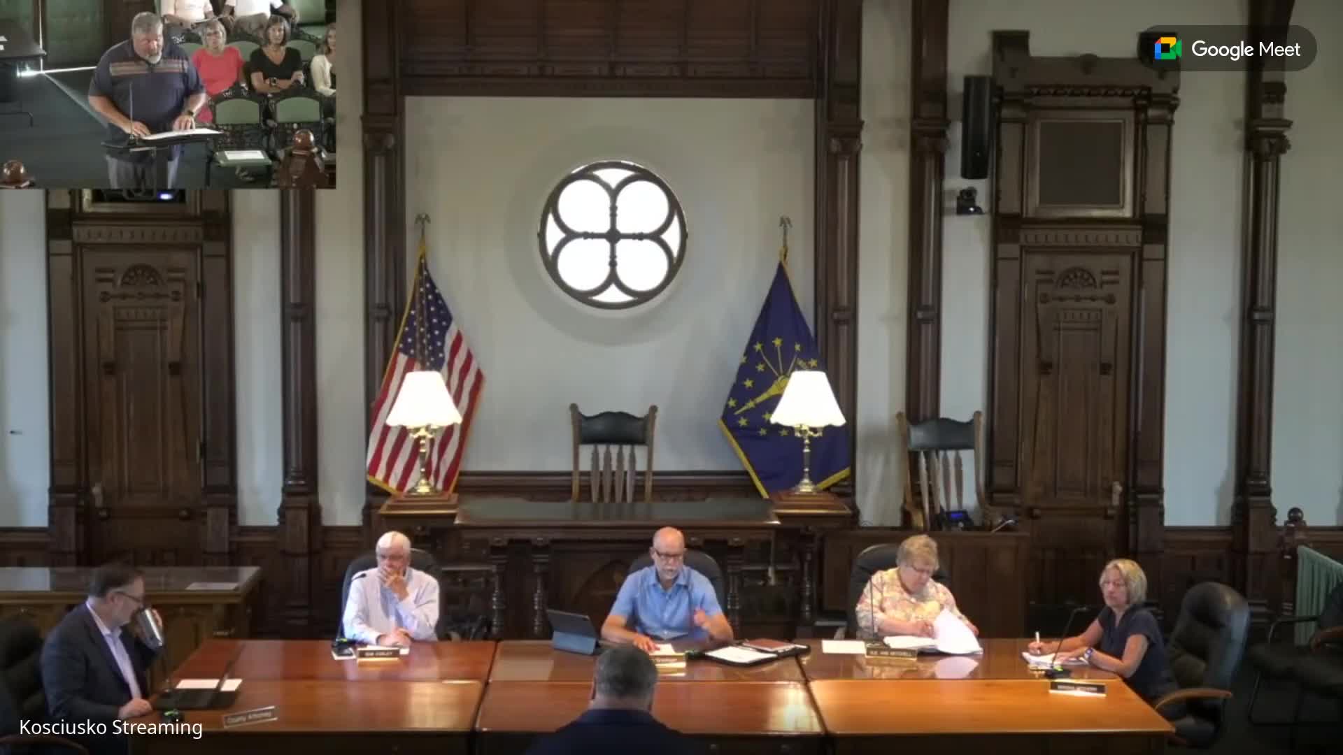 Kosciusko County Highway Department seeks approval for Aptura tracking system contract