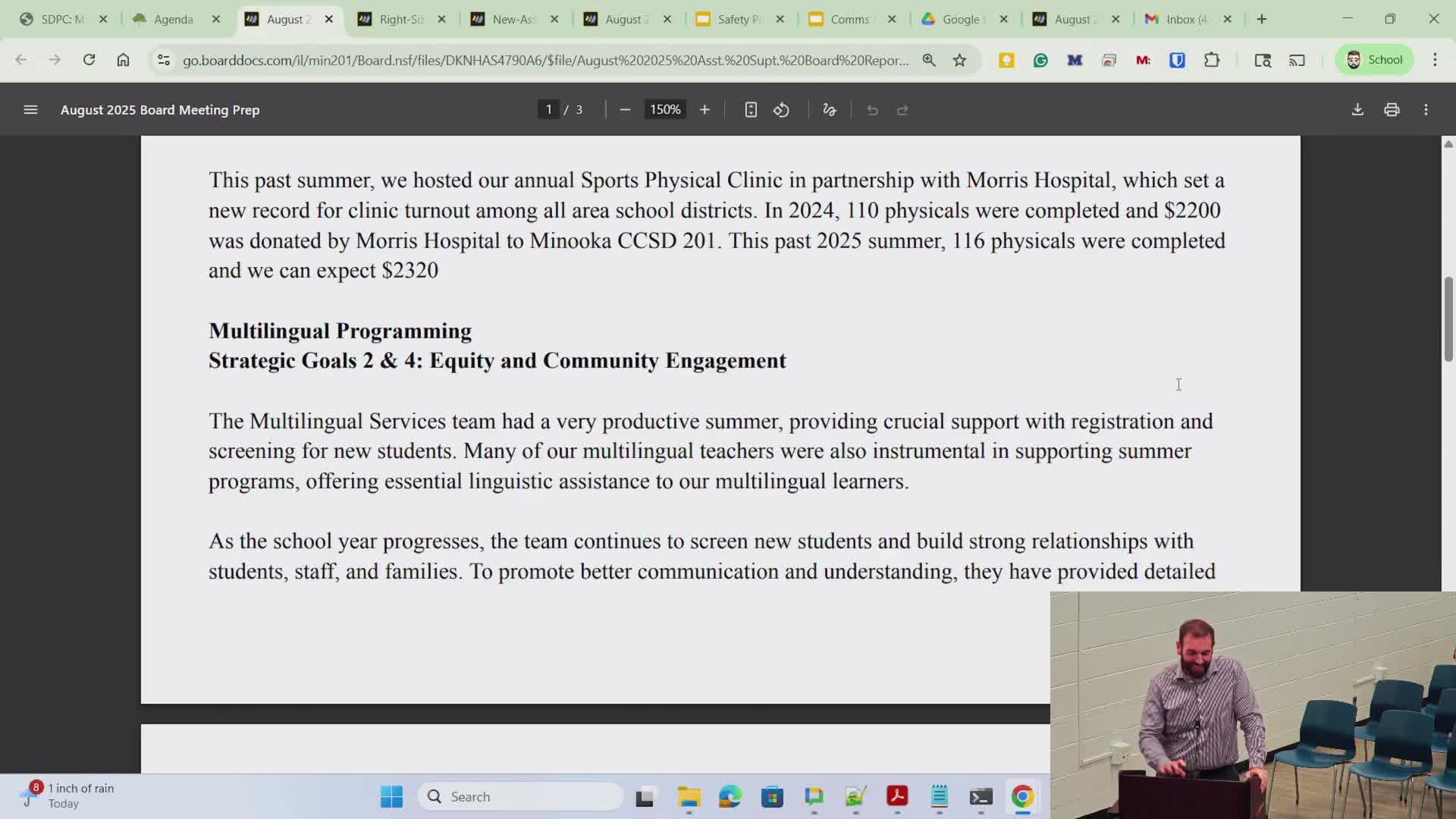 IT, transportation and athletics updates: disaster‑recovery drill aids outage response; new transportation leader introduced