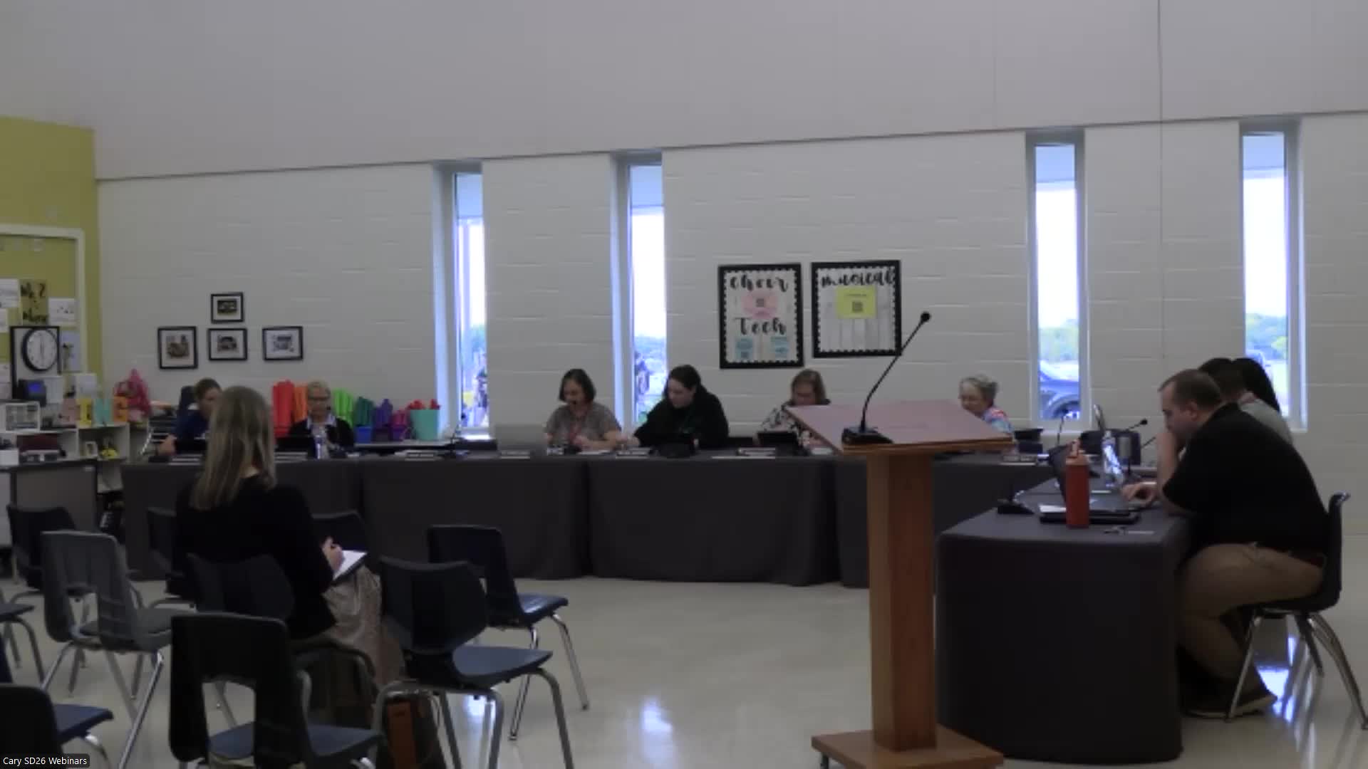 Cary School Board Reviews Dual Language Program and Updates Meeting Schedule