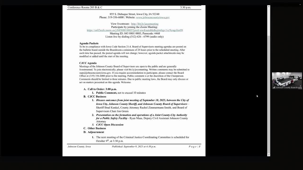 Residents urge Johnson County to halt new jail plan, call for alternatives and upgrades to existing facility