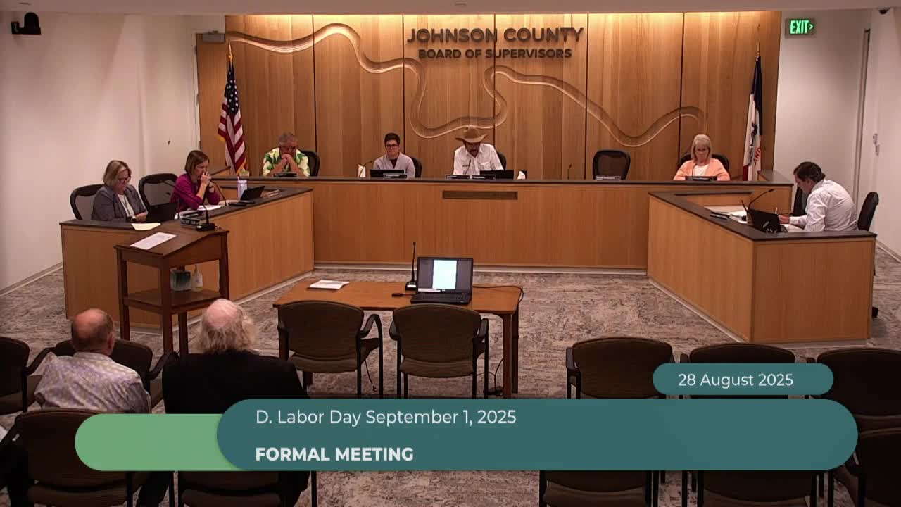 Johnson County proclaims Labor Day; union members recount workplace gains