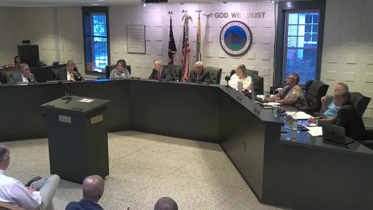 Halifax County Board Discusses Resource Concerns and Public Input for Upcoming Ordinance