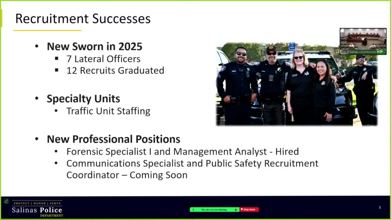 Police Department Boosts Traffic Unit with New Officers and Forensic Specialist Positions
