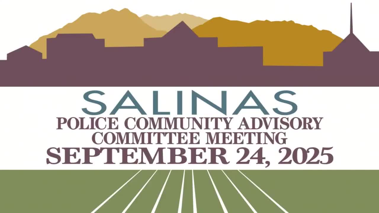 Salinas Police Chief Acosta highlights community safety initiatives during public meeting