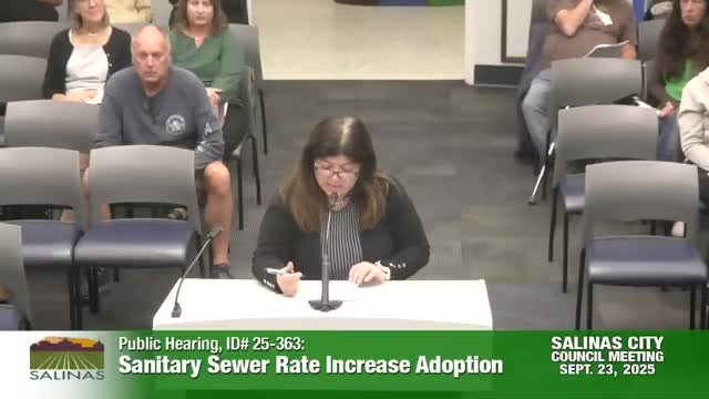 Salinas City Council Approves 15% Sewer Rate Assistance Program for Low-Income Residents