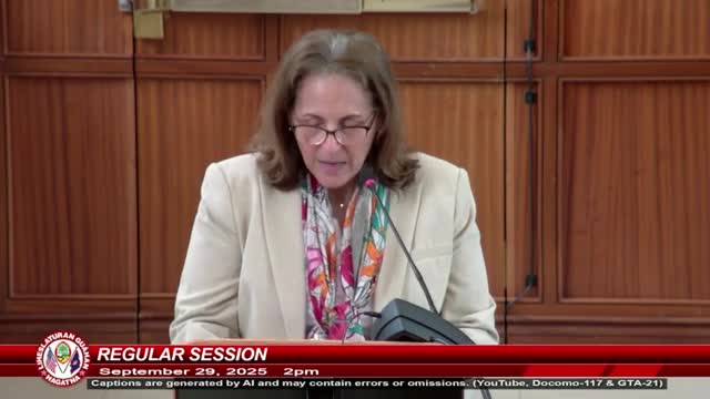 Guam Legislature Supports Bill 1-38 to Increase Cancer Trust Fund Funding