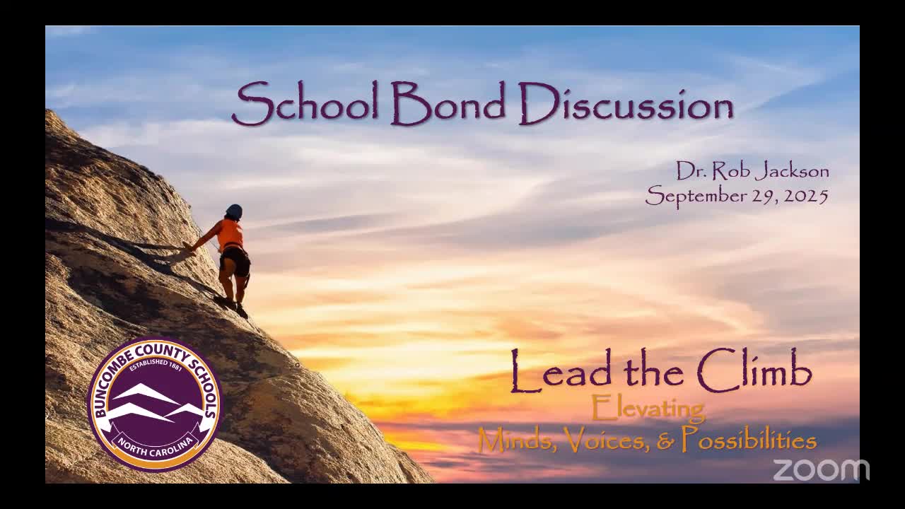 Buncombe County Schools propose $536 million bond referendum for urgent capital needs