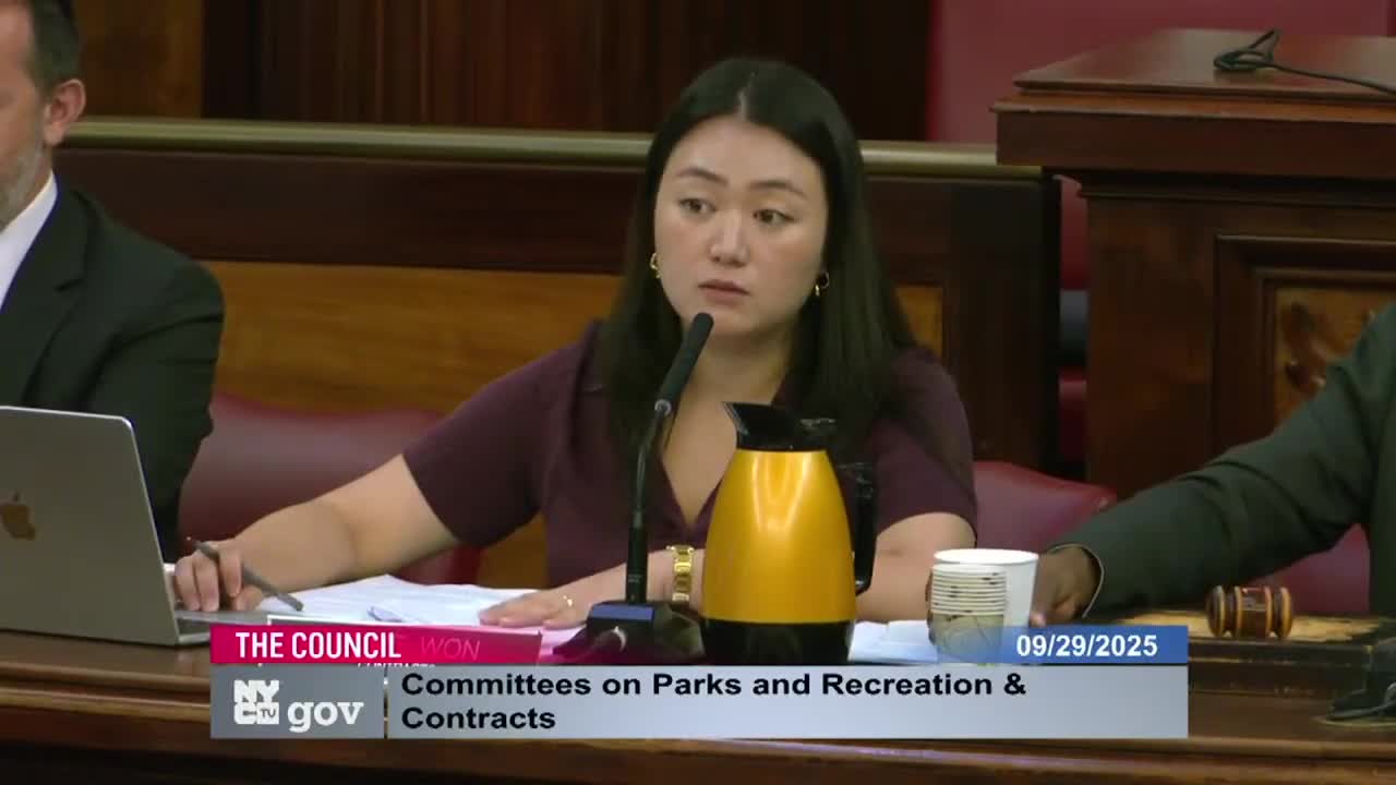 City Council Questions Parks Department's Use of Debarred Contractors for Landscaping
